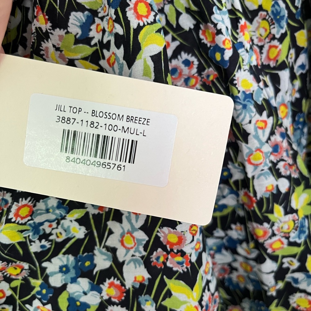 NWT Doen Jill Top in Blossom Breeze - Picture 7 of 7
